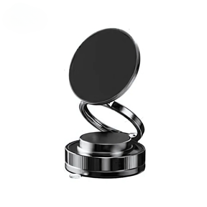 Magnetic Suction Cup Phone Holder – Foldable 360° Swivel Mobile Stand