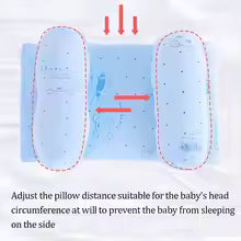 Newborn Baby Pillow – Soft Infant Head Support Pillow (Random Color & Design)