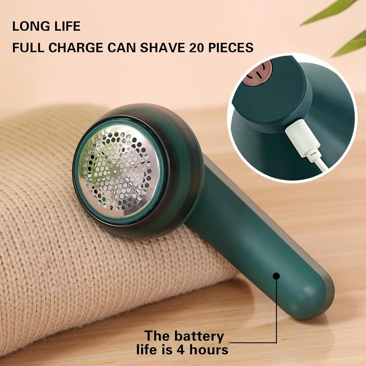 Rechargeable Lint Remover – Portable Fabric Shaver for Clothes & Fuzz Removal