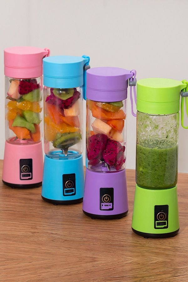 SEO Title  Rechargeable Mini Juicer Blender – 380ML Portable USB Blender with 6 Stainless Steel Blades