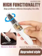 Rechargeable Electric Pedi Foot Filer – Callus & Dead Skin Remover