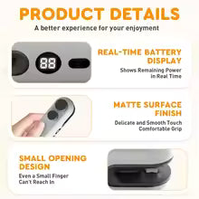 Portable Mini Bag Sealer – Rechargeable Handheld Heat Sealer for Food Storage