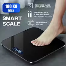 180KG Digital Body Weight Scale – Accurate Electronic Weighing Scale for Home & Daily Weight Tracking