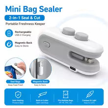 Portable Mini Bag Sealer – Rechargeable Handheld Heat Sealer for Food Storage